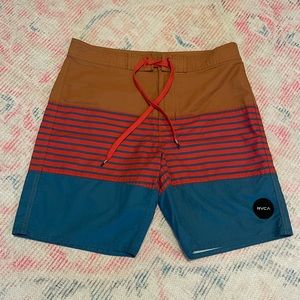 Men's RVCA swim trunks size 31
